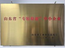 山東省專精特新中小企業(yè)